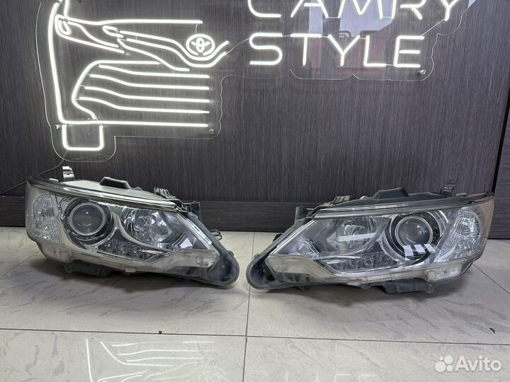 Фары ксенон AFS Camry v55 оригинал