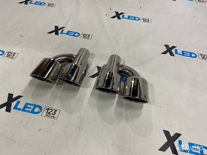 Комплект насадок Mercedes W204 C63 AMG