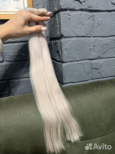 Волосы для наращивания на лентах люкс
