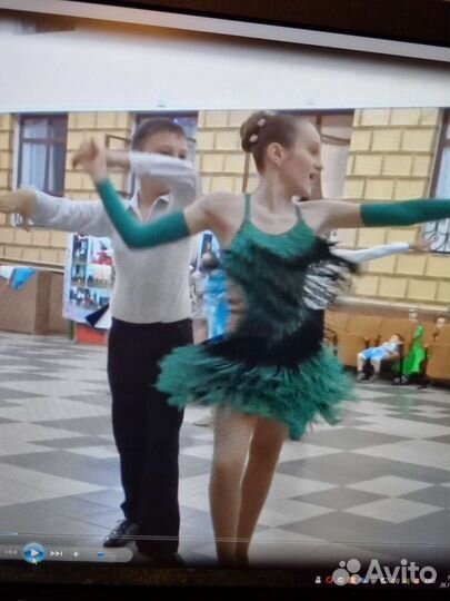 Платье для бальных танцев (латина) юниор