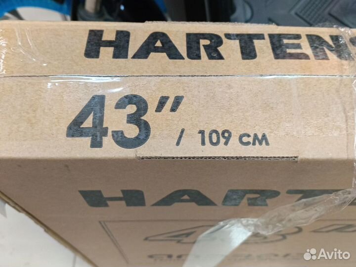 Телевизор Новый Hartens Full HD SmartTv 43