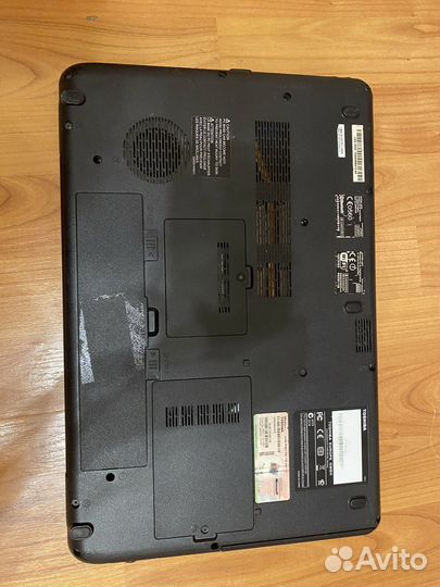 Toshiba l500d ноутбук на запчасти