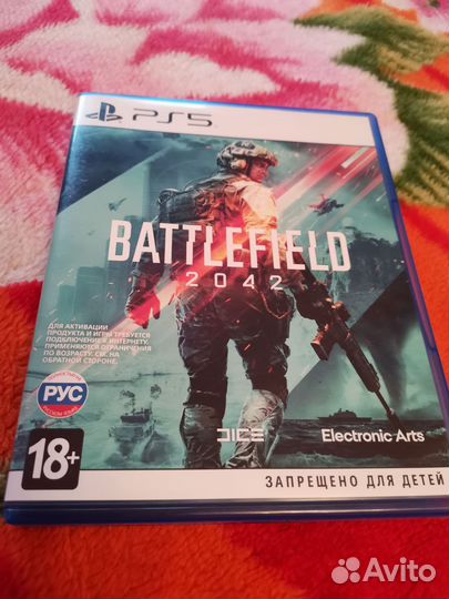 Battlefield 2042 диск ps5
