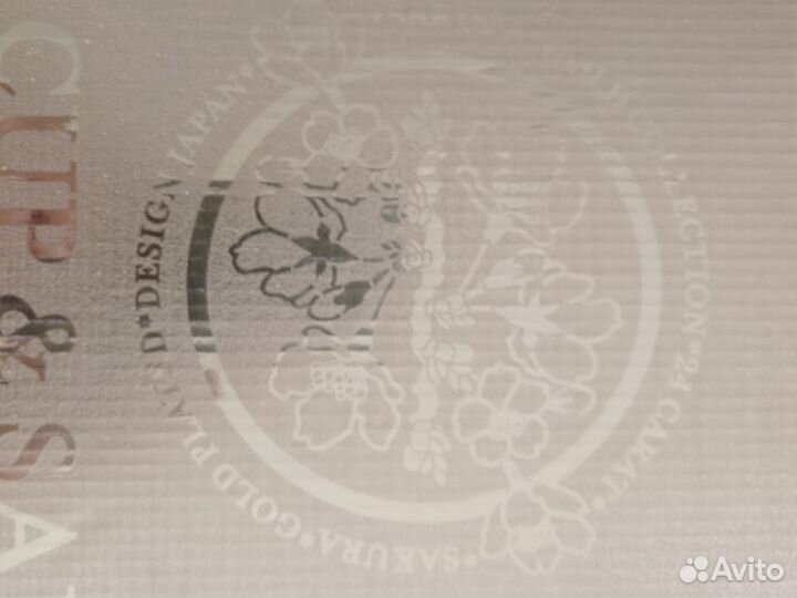 Чайная пара sakura gold collection 24 carat