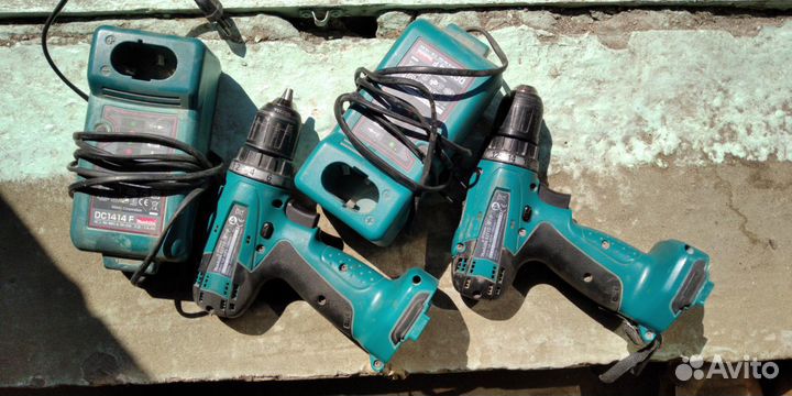 Шуруповерт, зарядное устройство makita 12v бу