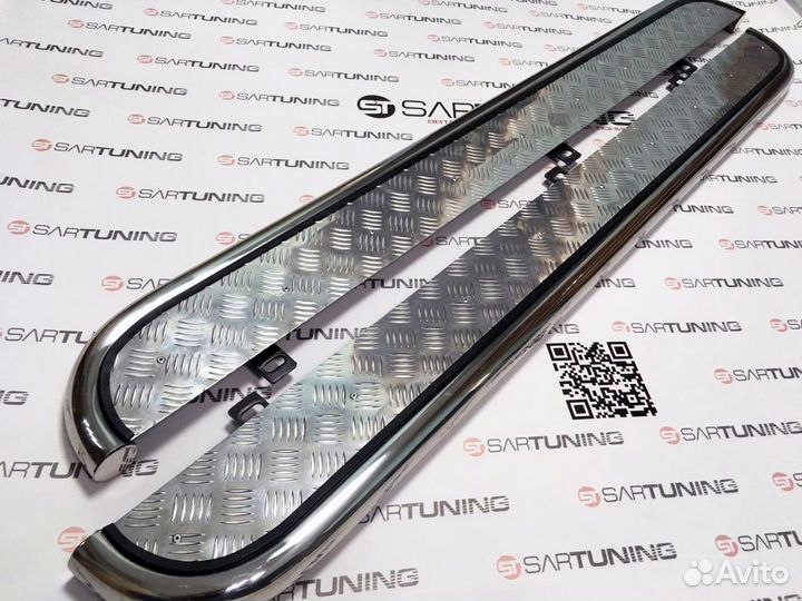 Пороги подножки Трейлблейзер Chevrolet Trailblazer