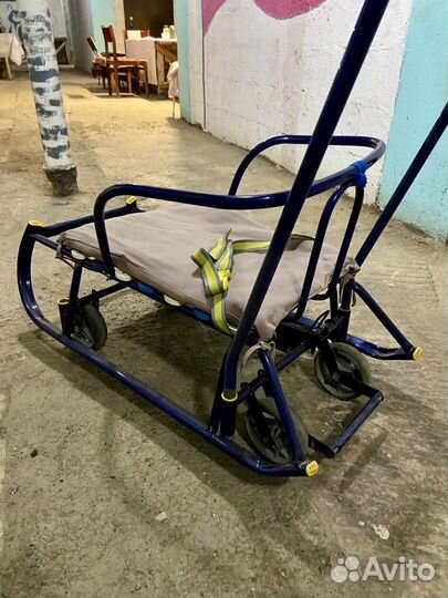 Санки на колесах