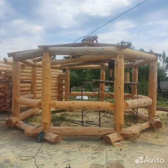 Рубка срубов
