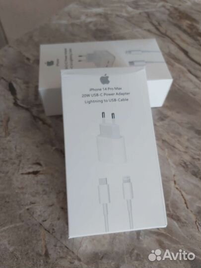 Зарядка на iPhone 20w (быстрая зарядка) + кабель