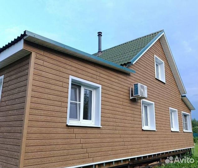 Фасад Фасадные работы Сайдинг монтаж