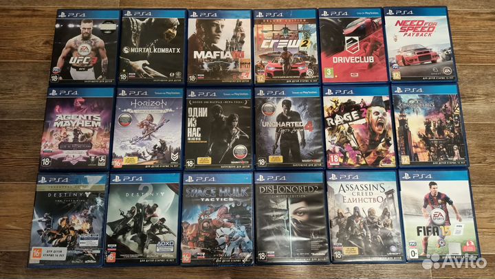 Игры Sony PlayStation 4 обмен (почта)