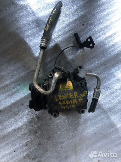 Компрессор кондиционера mitsubishi lancer cedia CS