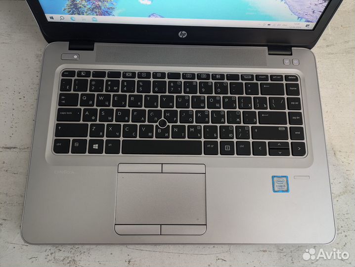 Мощный ноутбук HP Elitebook i5-7200U/16gb/FHD/SSD