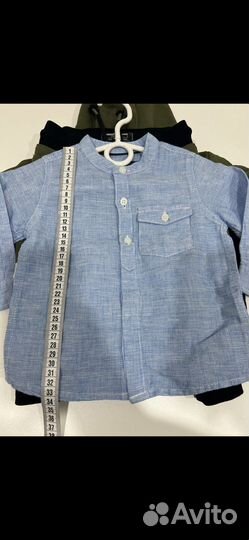 Рубашка next 80 новая