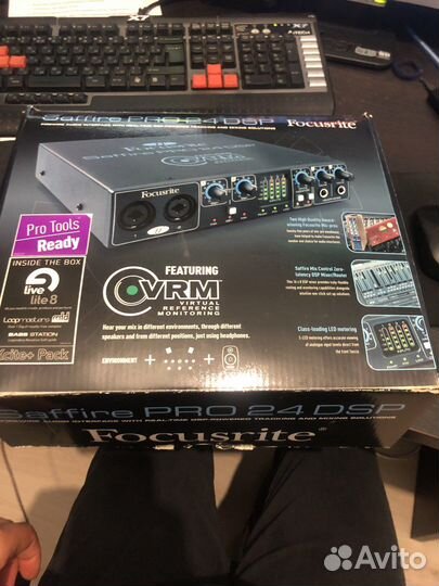 Внешняя звуковая карта focusrite