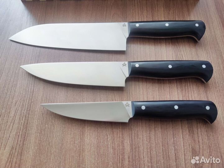 Набор кухонных ножей из 3 штук (N690)