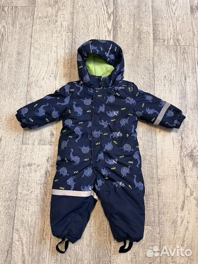 Зимний комбинезон для мальчика 80