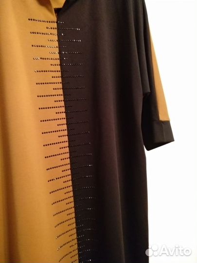 Нарядное оригинальное платье 60р