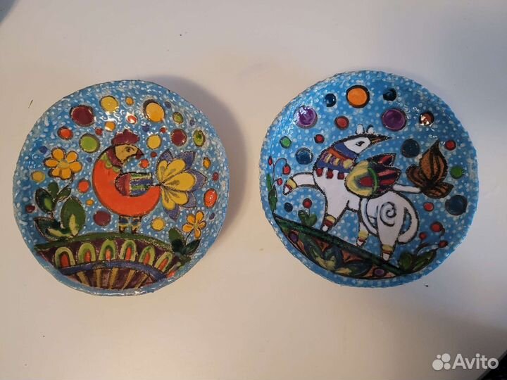 Декоративная керамическое панно