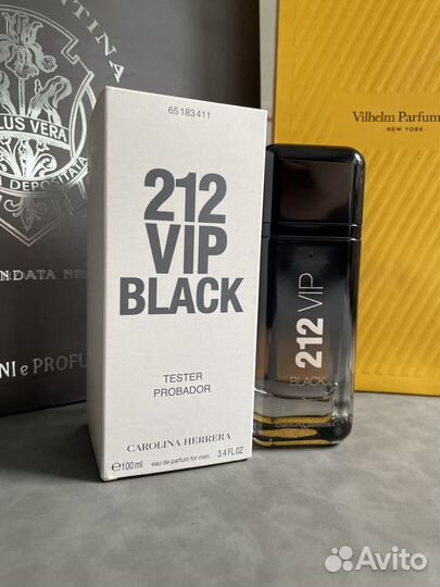 Carolina Herrera 212 vip black 100ml