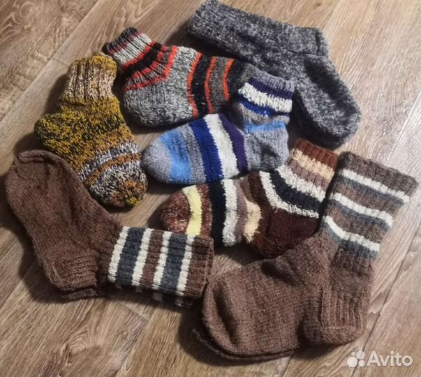 Носки вязаные ручной работы