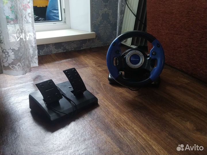 Игровой руль для пк MX-V9 Vibration defender