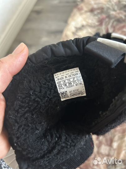 Зимние ботинки для мальчика adidas