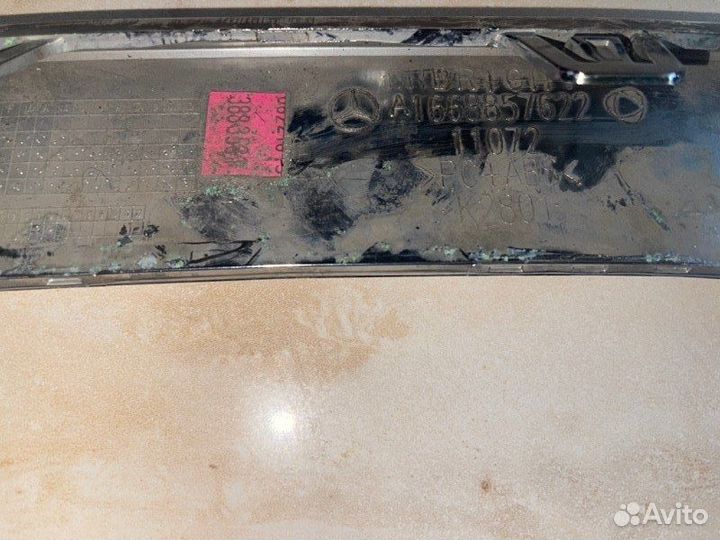 Накладка бампера задняя Mercedes W 166 X 166