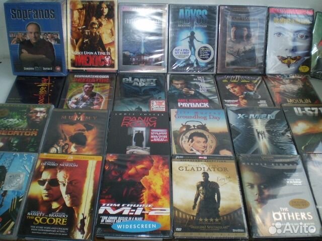 Двд диски оригиналы США 1 регион. DVD R1