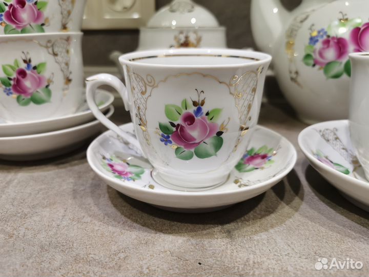 Чайно-кофейный сервиз, чайный сервиз