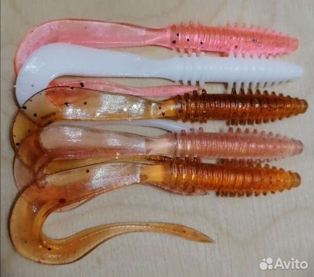 Силиконовые приманки ручной работы