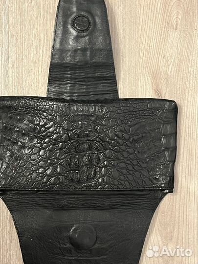 Клатч натуральная кожа