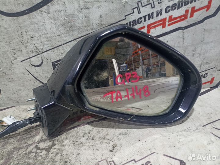 Зеркало honda freed freed spike GB3 GB4 GP3 9 контактов С ПОВТОРИТЕЛЕМ правое 76200syyj51 черный, PB