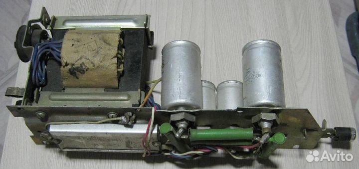 Блок питания радиолы Ригонда