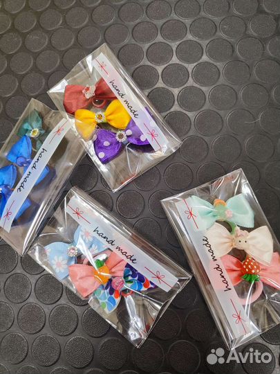 Бантики для собак ручной работы