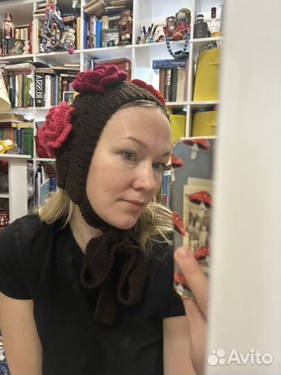 Чепчик цветочный