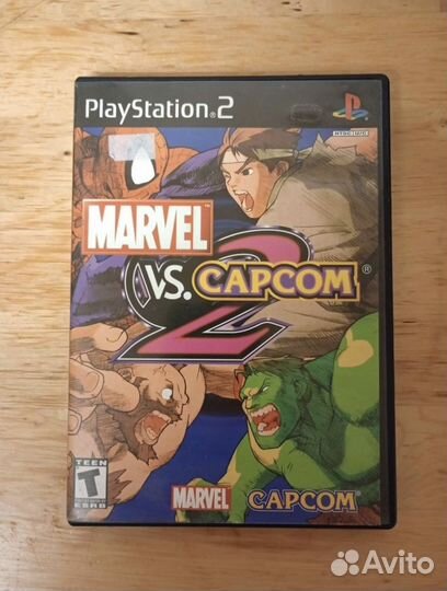 Marvel vs Capcom 2 для PS2