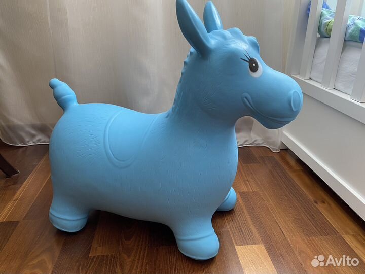 Ослик, лошадка попрыгун