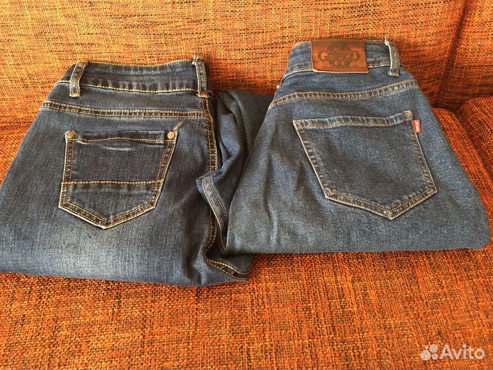 Джинсы для рукоделия пакетом