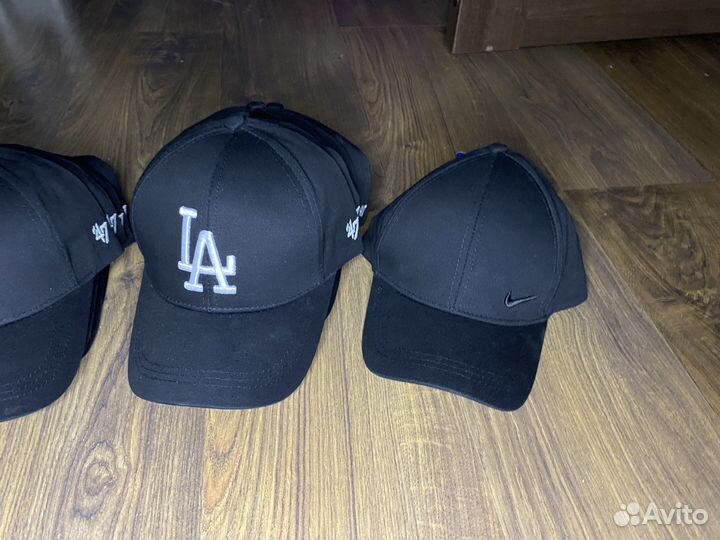 Чёрная кепка Nike, NY, LA