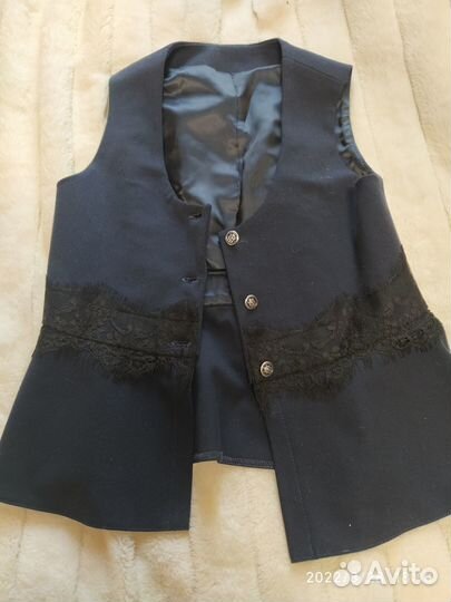 Жилет школьный для девочки 146