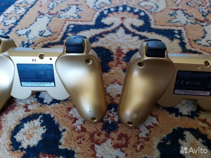Оригинальные джостики sony ps3(gold)