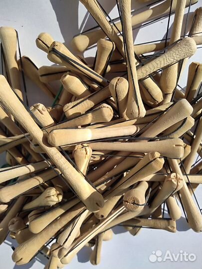 Палочки деревянные для химической завивки