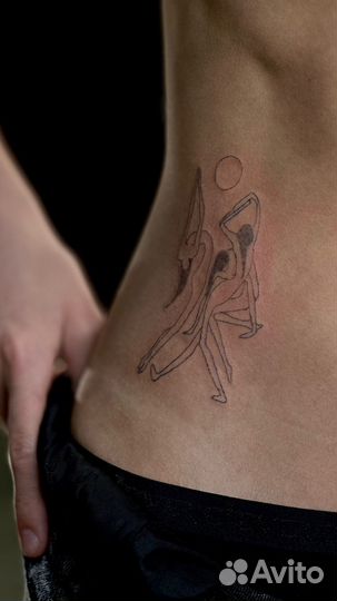 Модель на тату