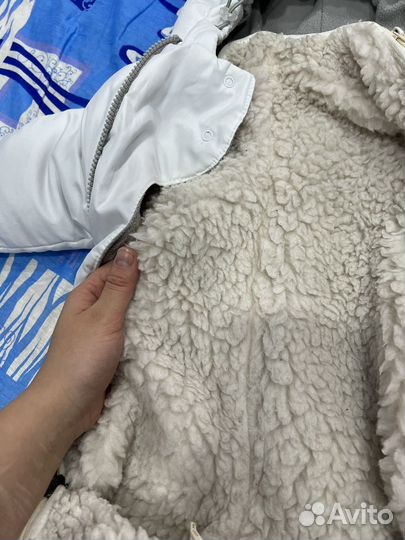 Зимний комбинезон трансформер 68 80