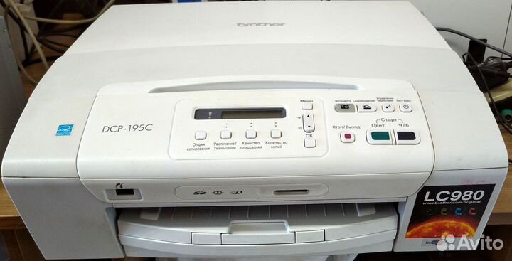 Струйное мфу DCP-195C (Сканер)