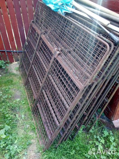 Забор металлический