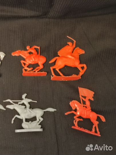Солдатики советские СССР кавалерия 7 шт