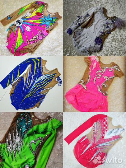 Пошив купальников для художественной гимнастики