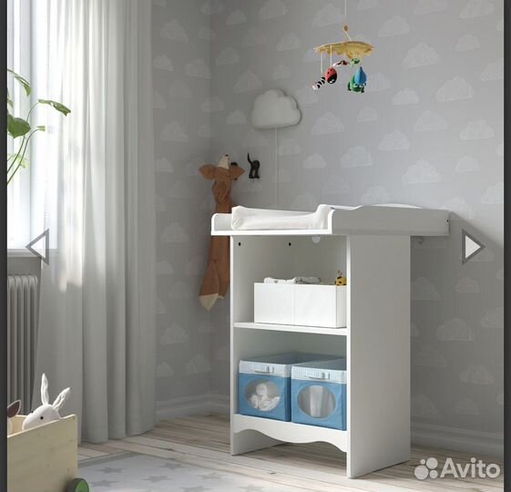 Пеленальный комод стеллаж